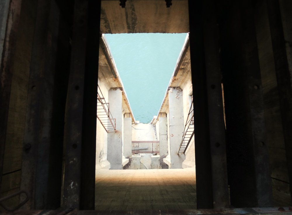 Inside the Red Hook Grain Elevator (Hannah Frishberg)<br/>