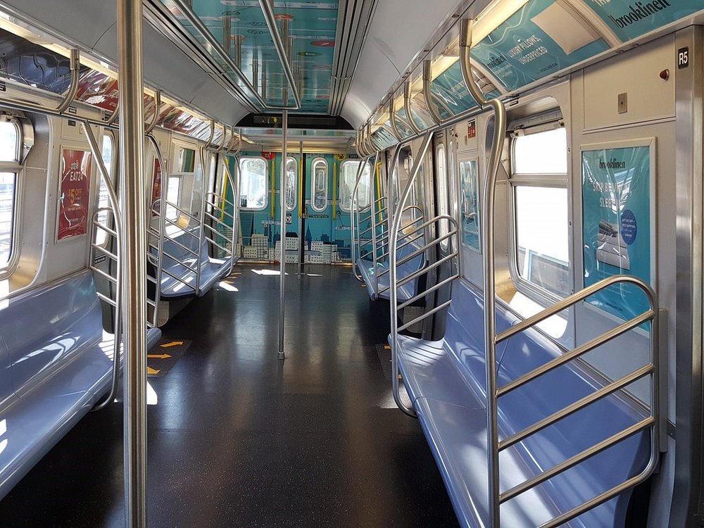 c37ae45e037217732390_48557c915c_b-jpg.jpeg Seats were taken out at the end of the subway cars for more standing room. <br>