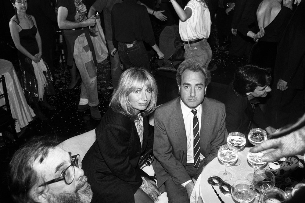 c43fe9e52shutterstock_6905679d-jpg.jpeg Penny Marshall and Lorne Michaels attend a Halloween party to celebrate the launch of Cher's new fragrance, 1988.<br/>