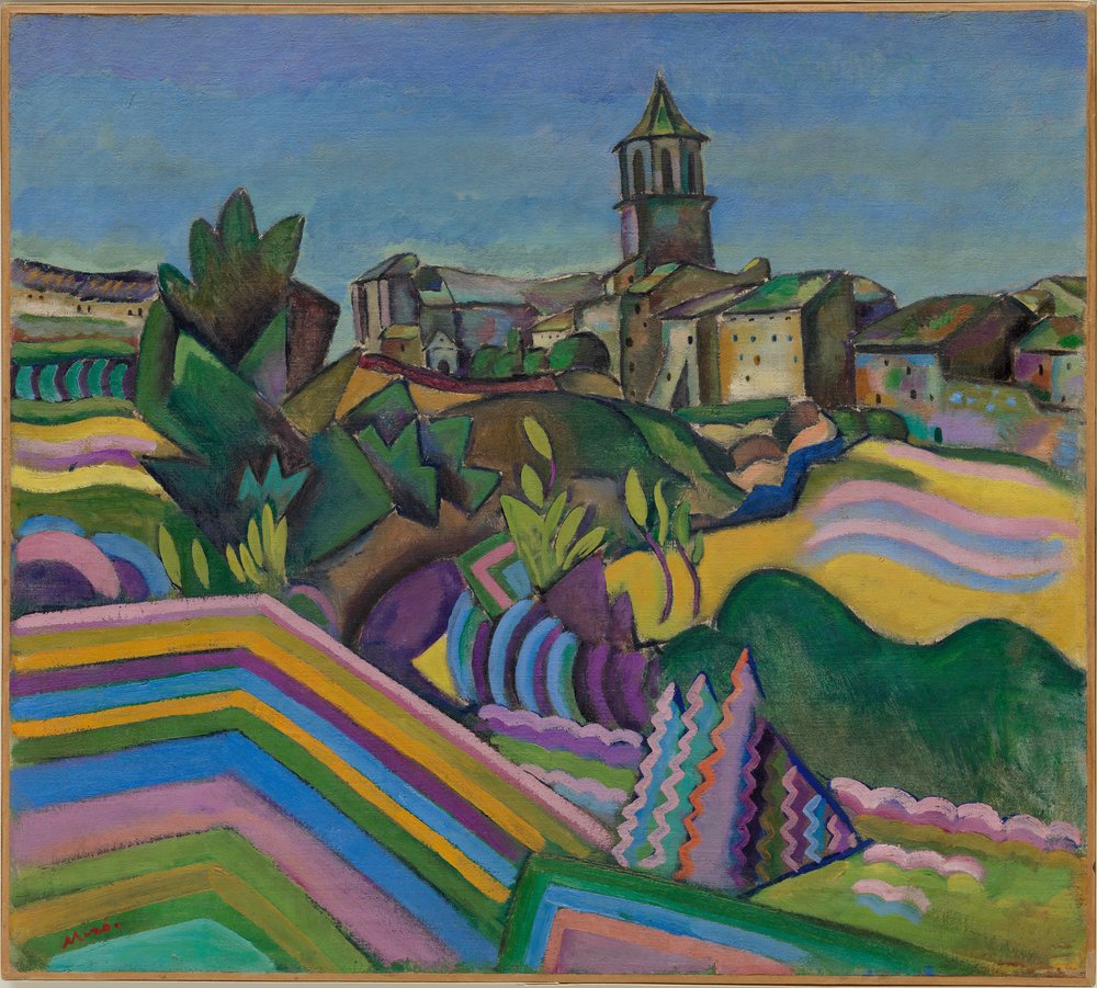 c501b3772gen-press_artisticlicense-cgq-miro-69-1894_ph-jpg.jpeg "Prades, the Village (Prades, el poble)" by Joan Miró. Selected by Cai Guo-Qiang.