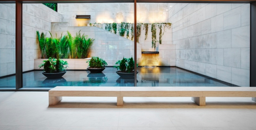 The interior of the Centurion. (New York Residence)