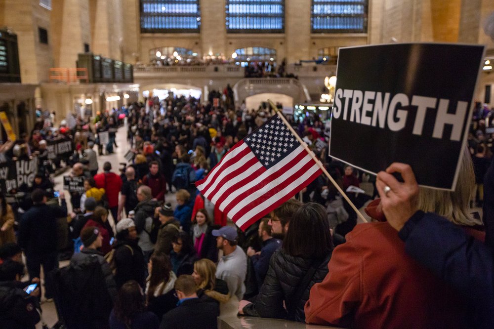 At the Non-March for Disabled Women in Grand Central Terminal (<a href="https://www.gretchenrobinette.com/">Gretchen Robinette</a> / Gothamist)