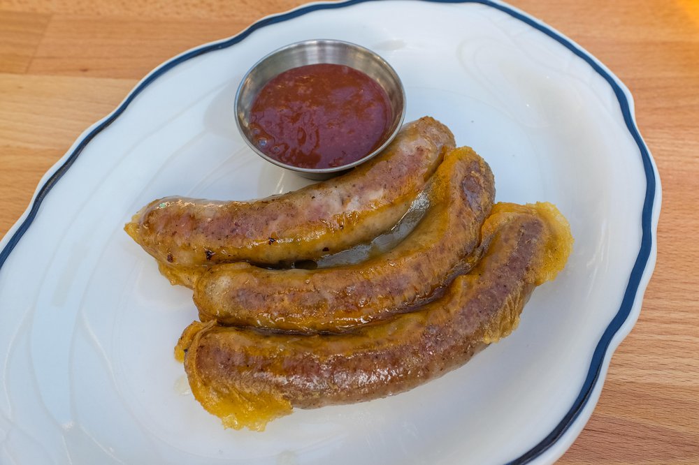 Cozy Royale Sticky Little Pork Sausages ($14)