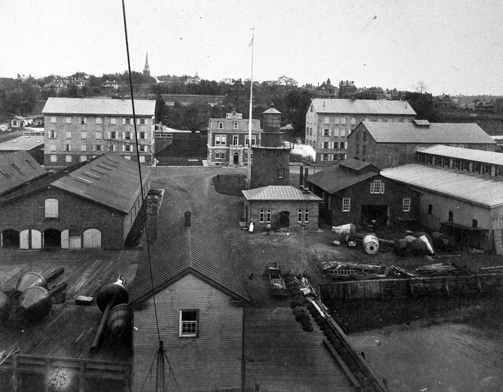 d0561b4f5full-depot-jpg.jpeg An overhead view of the entire Lighthouse Depot circa 1890. (National Lighthouse Museum/National Archives)