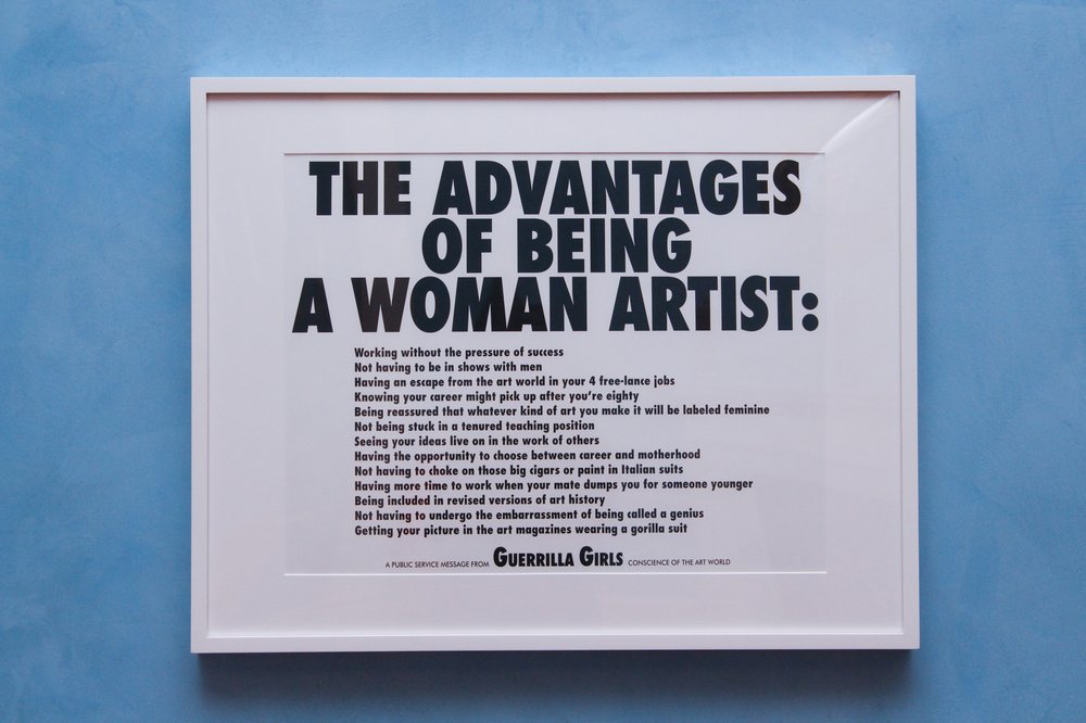 d29637443190123ma_she_presists-4989-jpg.jpeg "The Advantages of Being a Woman Artist" by Guerilla Girls (NYC Mayor's Office)