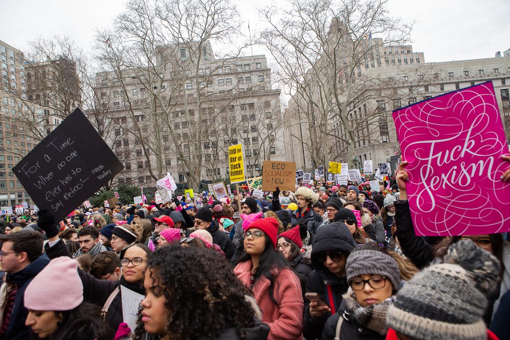 At Foley Square (<a href="https://www.gretchenrobinette.com/">Gretchen Robinette</a> / Gothamist)