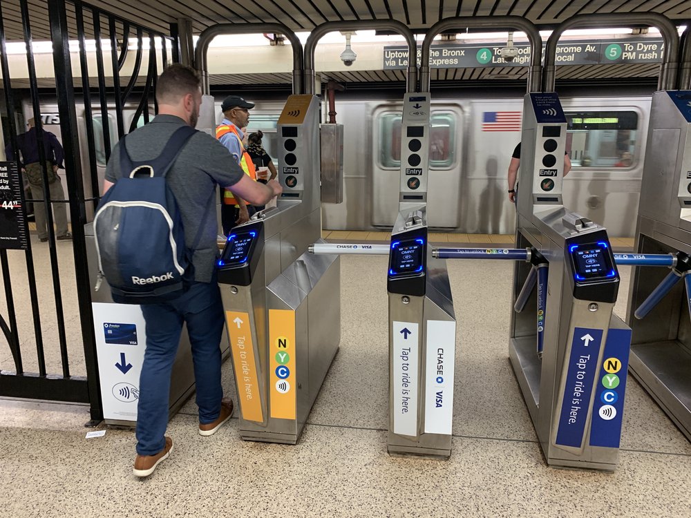 Riders were not using OMNY, which was only active for an hour<br>