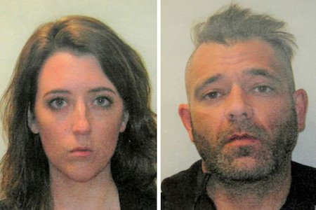 Katelyn McClure and Mark D'Amico, two thirds of the GoFundMe grifters.