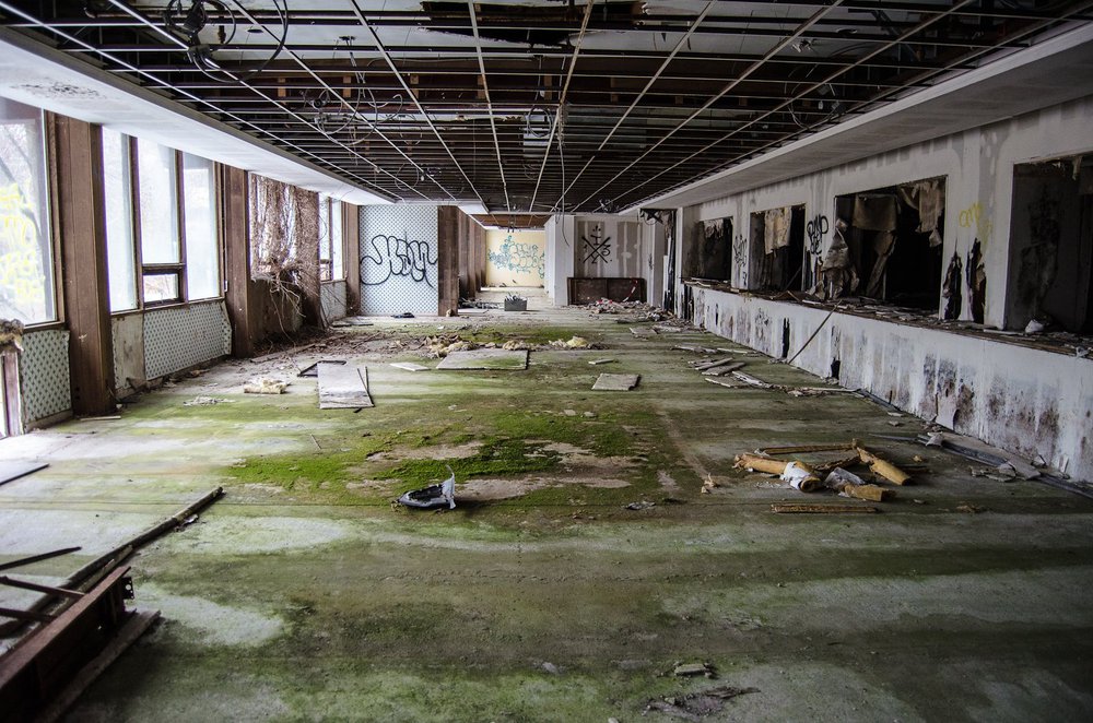 Part of a dining area.