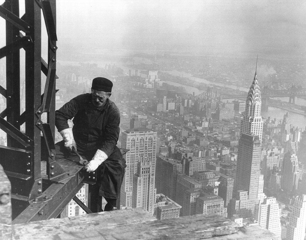deca6872a.jpeg A construction worker does structural work, 1930.