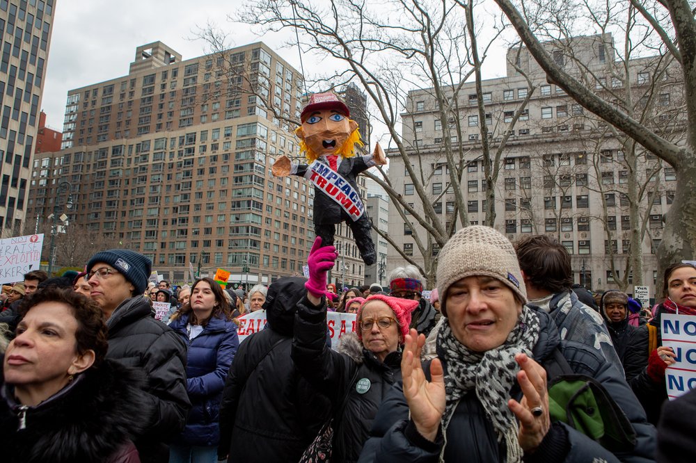 At Foley Square (<a href="https://www.gretchenrobinette.com/">Gretchen Robinette</a> / Gothamist)