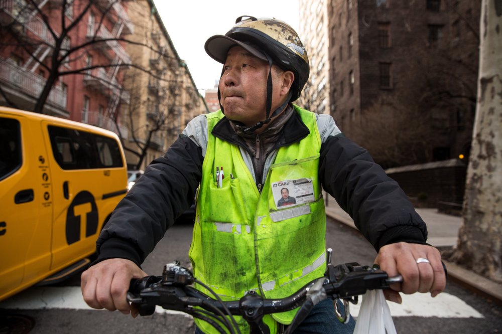 e734f68772018-02-14_heinsebikedigital-10-jpg.jpeg Yang Hai described the patrons of the Upper East Side Chinese restaurant he works for as “people with low incomes, that’s who I deliver to most often,” he says in Mandarin. “The doormen, the security guards, construction workers, nurses, the people that work in this neighborhood."<br/>