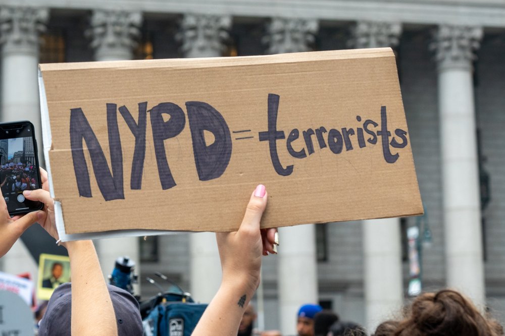 Protesters march on the fifth anniversary of Eric Garner's death<br>