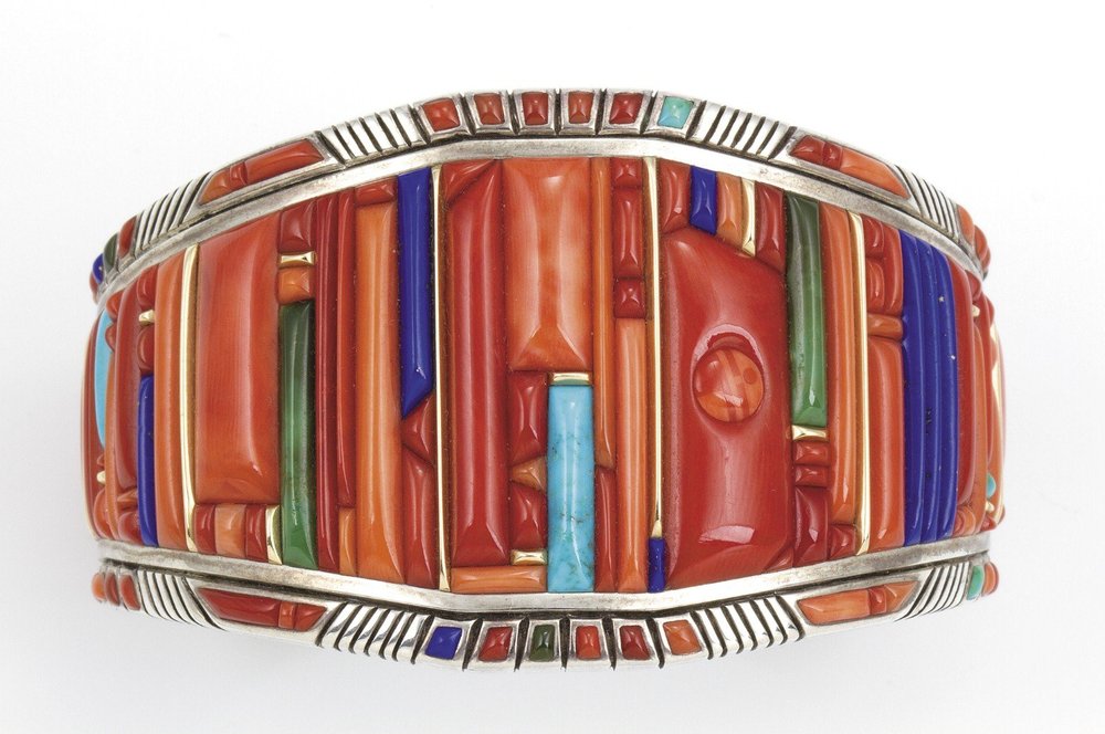 ec7440531.jpeg Bracelet made by Raymond C. Yazzie<br/>