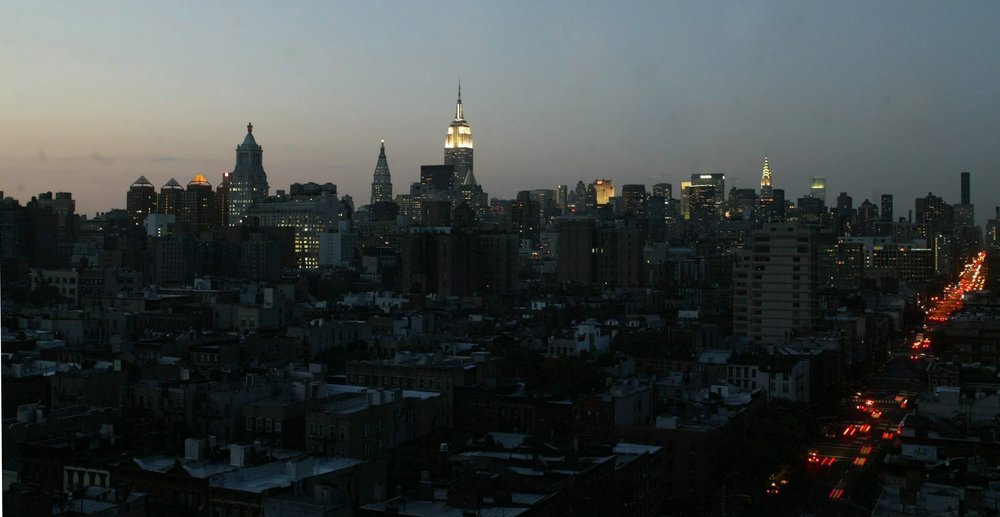 The Empire State Building is illuminated ( Jason Szenes / EPA/Shutterstock)