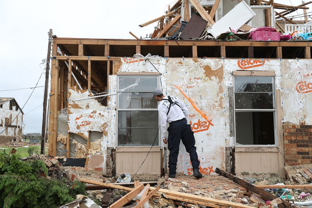 fdc6eff46gettyimages-839866660-jpg.jpeg A member of the Texas Task Force 2 search and rescue team works through a destroyed apartment complex trying to find anyone that still may be in the apartment complex after Hurricane Harvey passed through on August 27, 2017 in Rockport, Texas.<br>