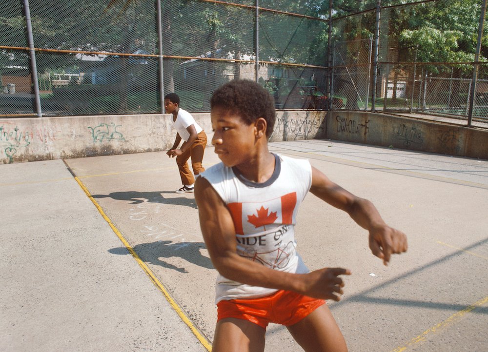 fe2a5318262_handballsmall-jpg.jpeg Paul Hosefros, Handball, Seven Gables Playground, Queens, 1978, NYC Parks Photo Archive