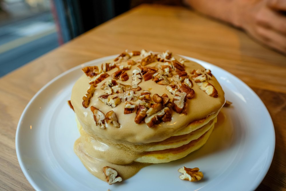 Maple Butter Pancake ($17)