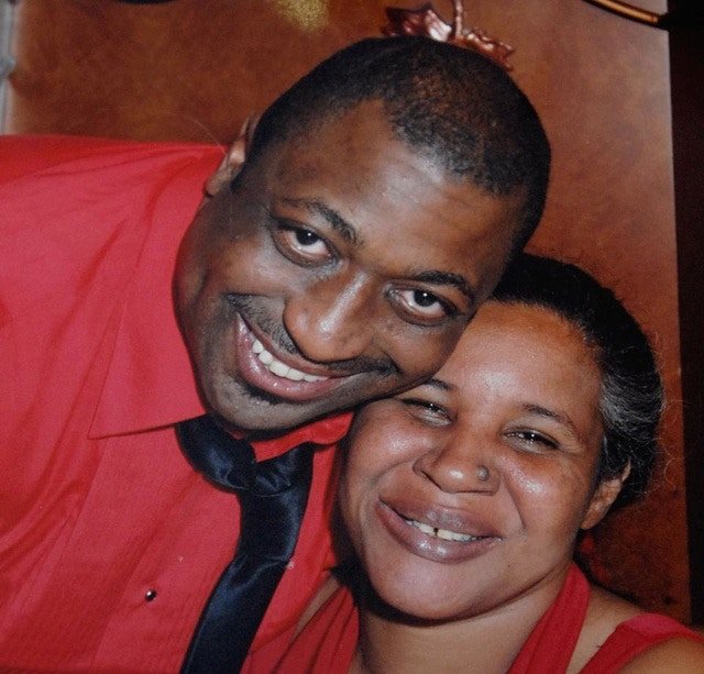 Eric Garner with his wife, Esaw.
