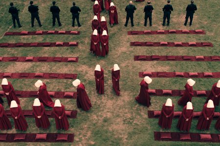 The Handmaid's Tale, an adaptation of Margaret Atwood's novel, has been airing in tandem with the passing of more restrictive abortion legislation.