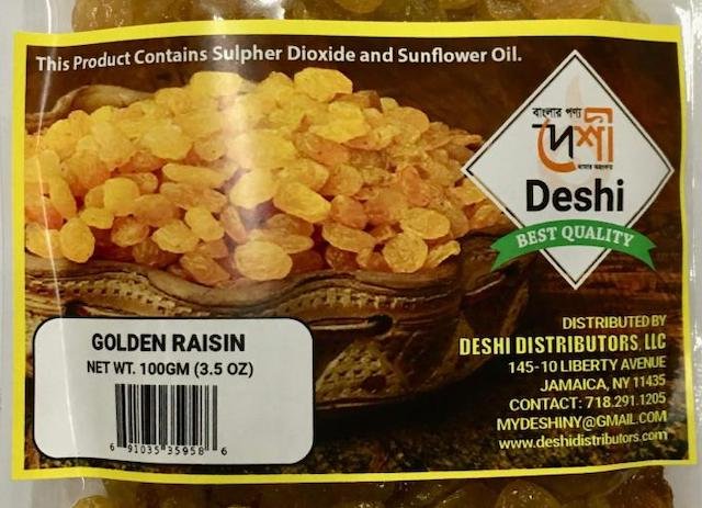 Don't trust these raisins!