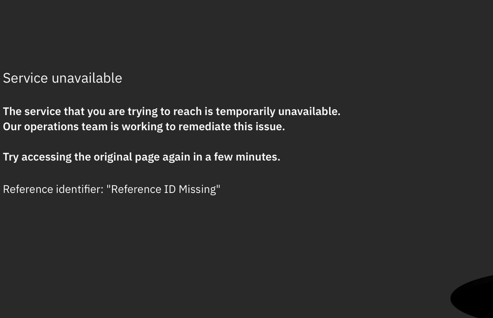 An error message on a computer monitor.