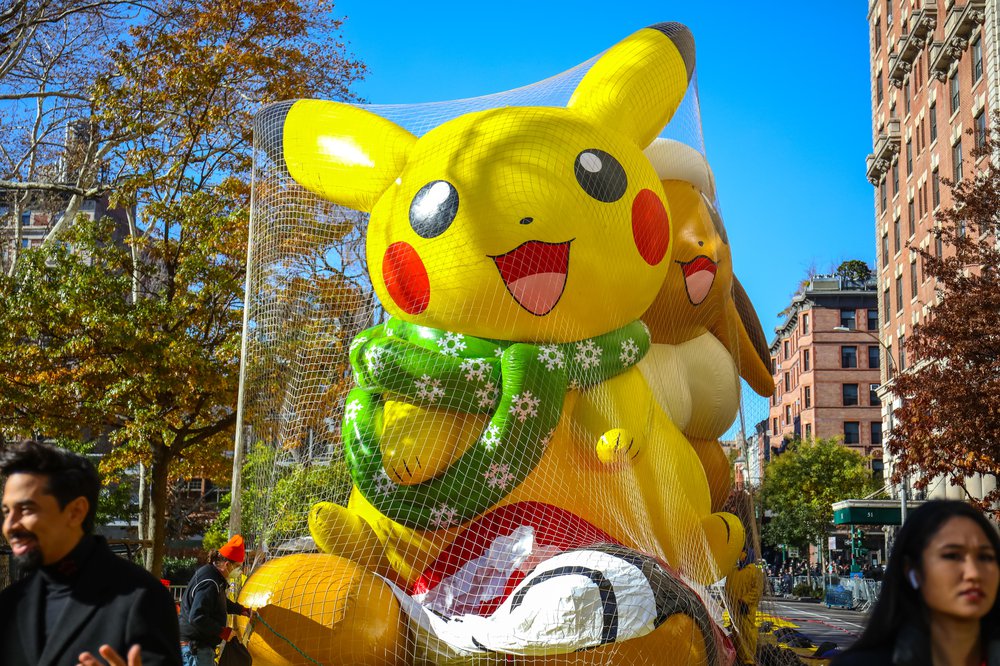 Thanksgiving Day Parade Balloon Inflation 2021 (Scott Lynch) Photographs of balloons being inflated for the parade