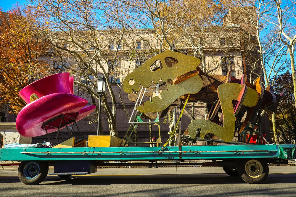 Thanksgiving Day Parade Balloon Inflation 2021 (Scott Lynch) Photographs of balloons being inflated for the parade