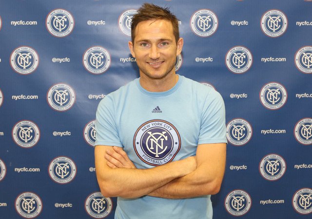 Lampard is NYCFC's fourth signing.