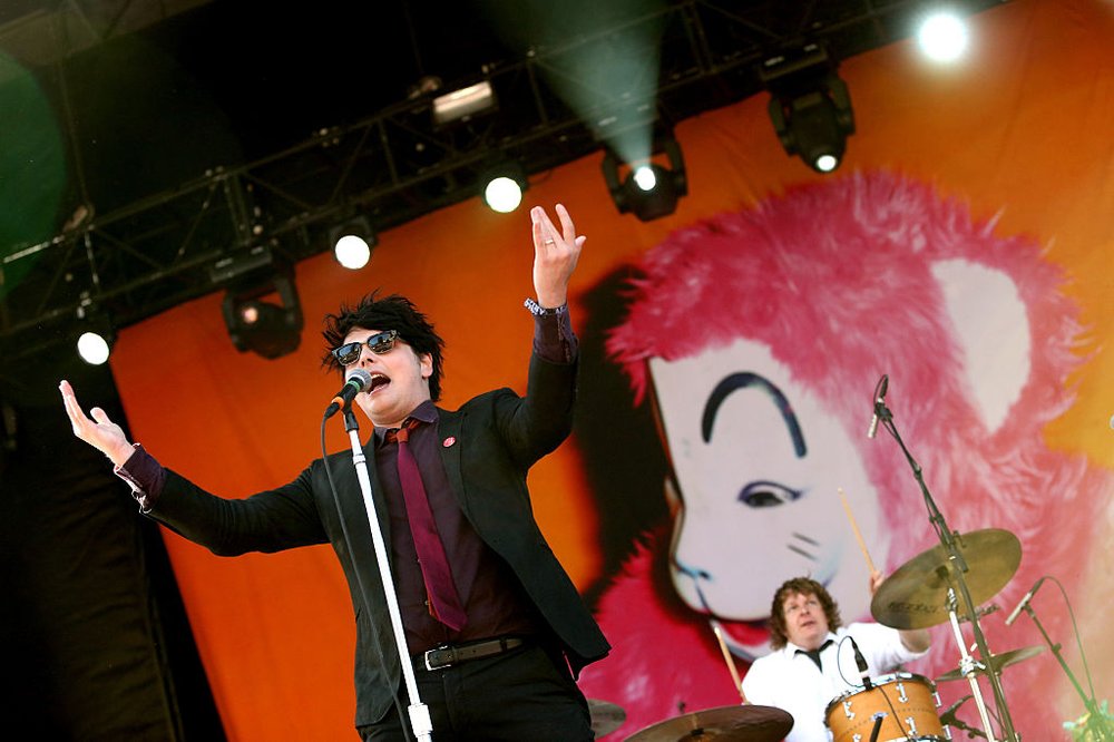 My Chemical Romance performing