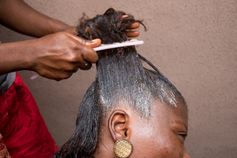 Mercury is sometimes found in hair relaxers.