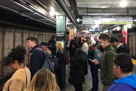 Subway survivors during the first week of the L train slowdown.