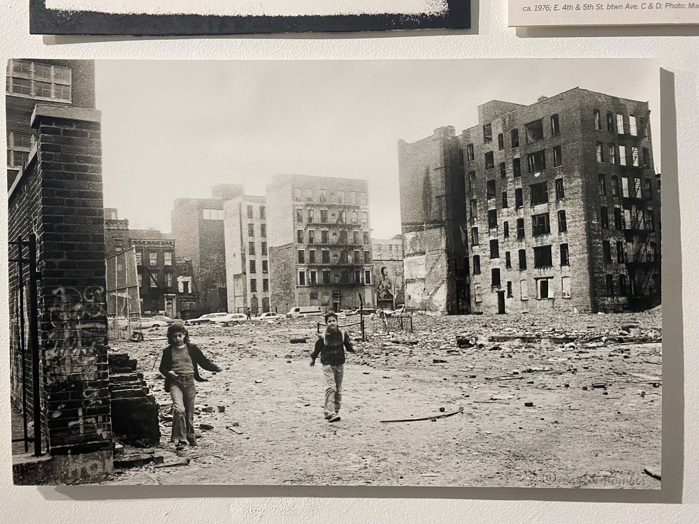 Photo of obliterated urban landscape