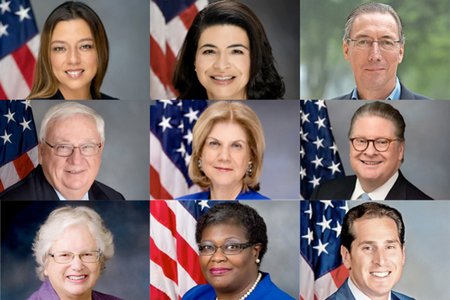 Nine Democratic Senators who did not support a bill to legalize marijuana