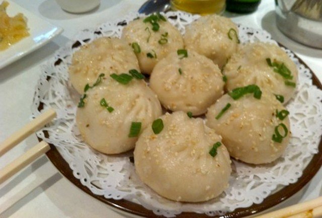 oct2111456shanghai.jpg Best Fried Tiny Buns: 456 Shanghai Cuisine: Fried tiny buns, aka sheng jian bao, are basically the fried cousin of soup dumplings, but encased in thick, bready shell instead of a delicate steamed wrapper. Theyâre cooked in a massive circular frying pan, packed in tightly like a hundred ping-pong balls, crisped up on one side, with a healthy sprinkling of sesame seeds and scallions on top. People eat them for breakfast in Shanghai. SJB are hearty, fatty, and sadly never seemed to take off here the way that soup dumplings or potstickers have. Fortunately, a handful of places in NYC do them right, like 456 Shanghai Cuisine, which Sam Sifton awarded one star to not long ago. 69 Mott Street // (212) 964-0003