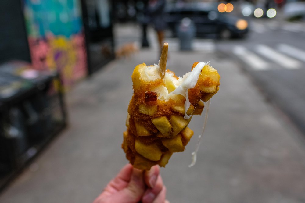 Potato Mozza Dog ($5.49)