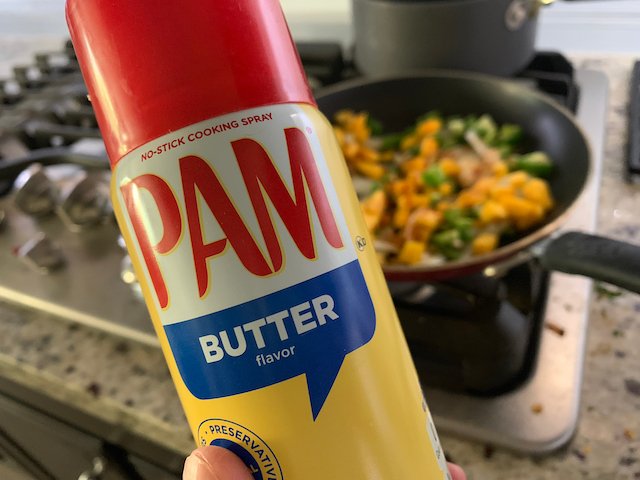 Step away from the burner.