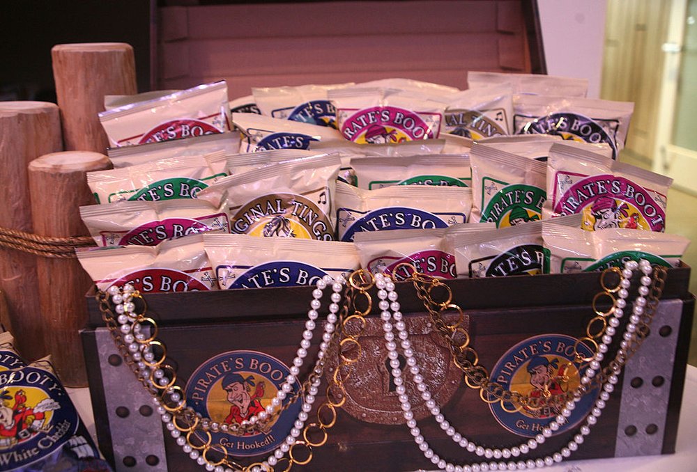bags of Pirate's Booty