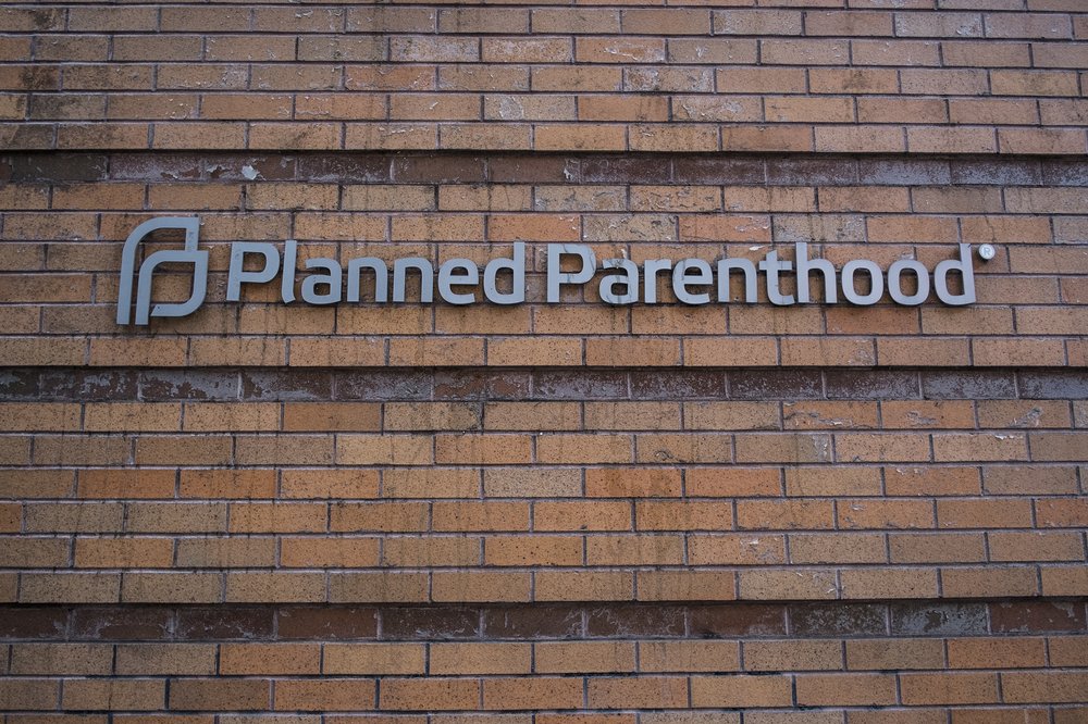 Planned Parenthood signage on Aug. 19, 2022 in New York City.