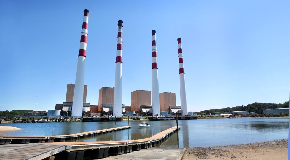 A gas-fired power plant on Long Island.
