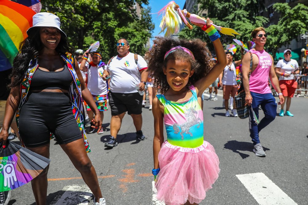 pride-128.jpg A photo of marchers in Pride Parade 2022