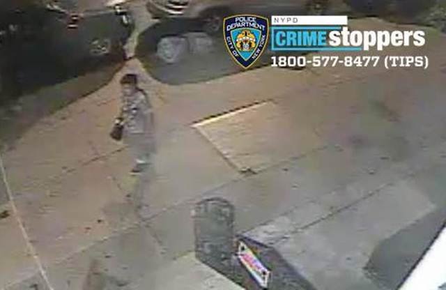 The man suspected of setting fire to two pride flags outside a Harlem bar.