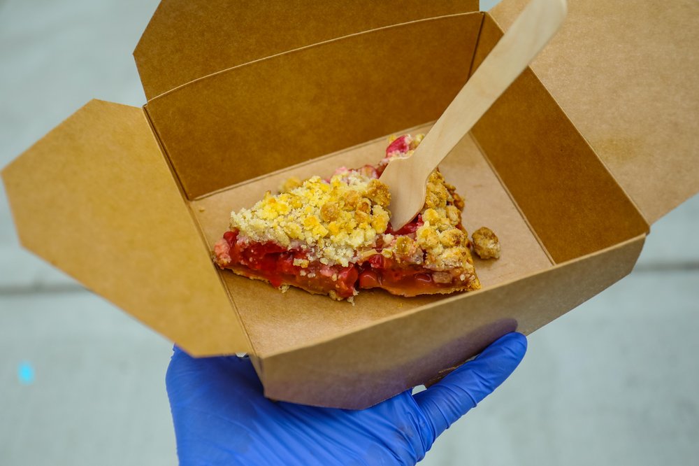 rockmemday-11.jpg Strawberry Rhubard Pie at Rockaway Beach Bakery ($6)