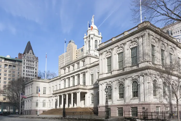 New York City Hall.