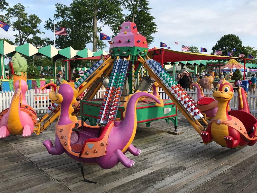 A ride at an amusement park