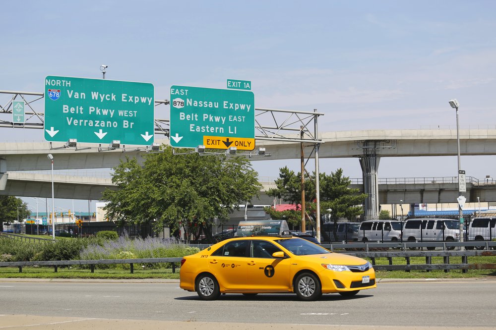 A highway in Queens.
