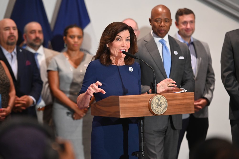 Gov. Kathy Hochul and MayorEric Adams