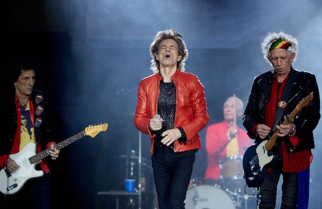 The Rolling Stones in concert in Berlin, Germany. 2018.