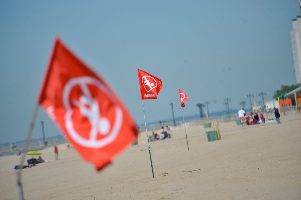 General view of Coney Island Beach in New York officially opens its doors on Saturday, May 27, 2023.