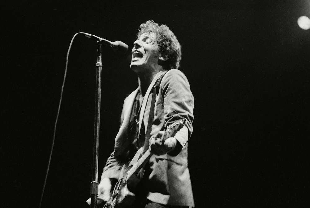 Bruce Springsteen at Madison Square Garden in 1978